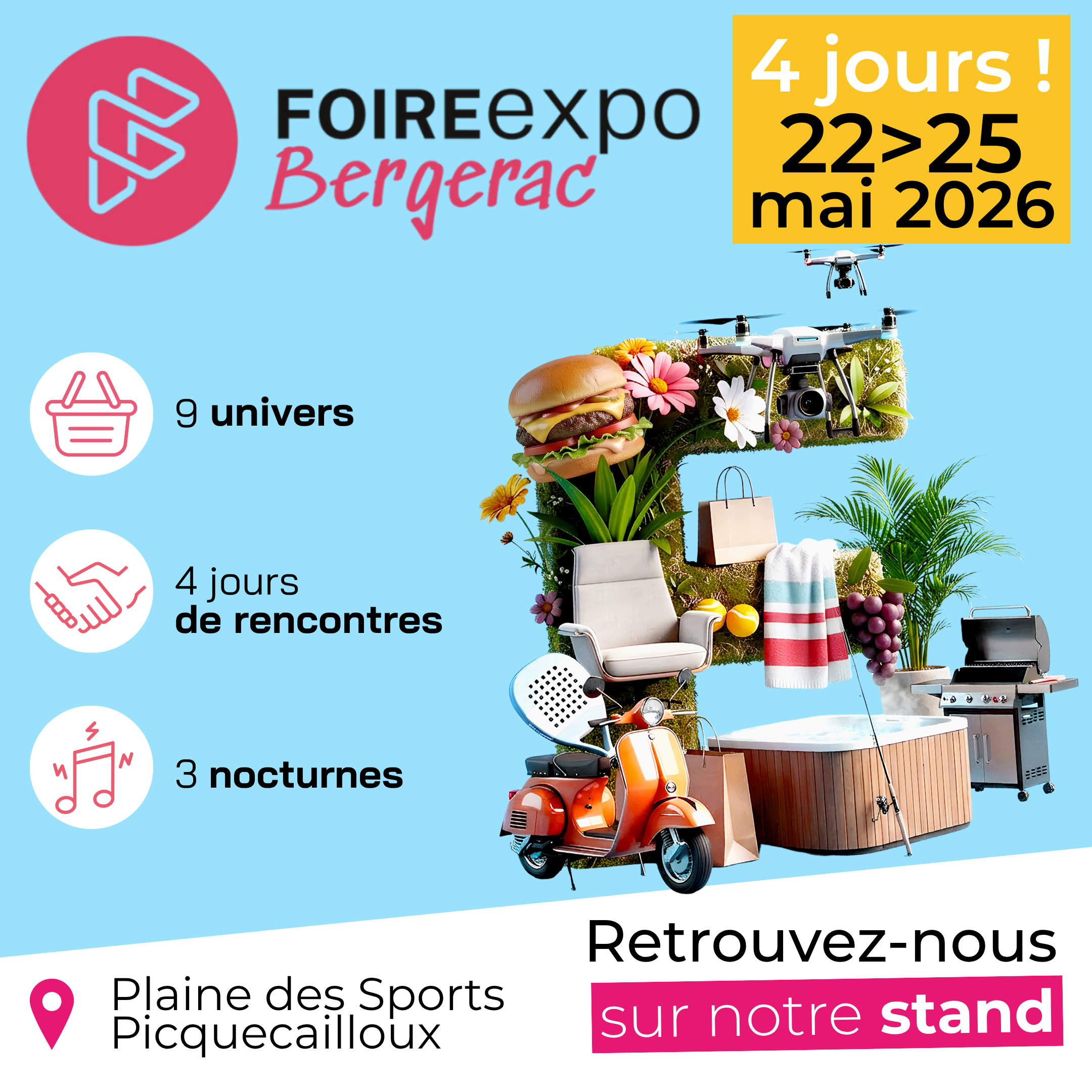 foire exposition de Bergerac